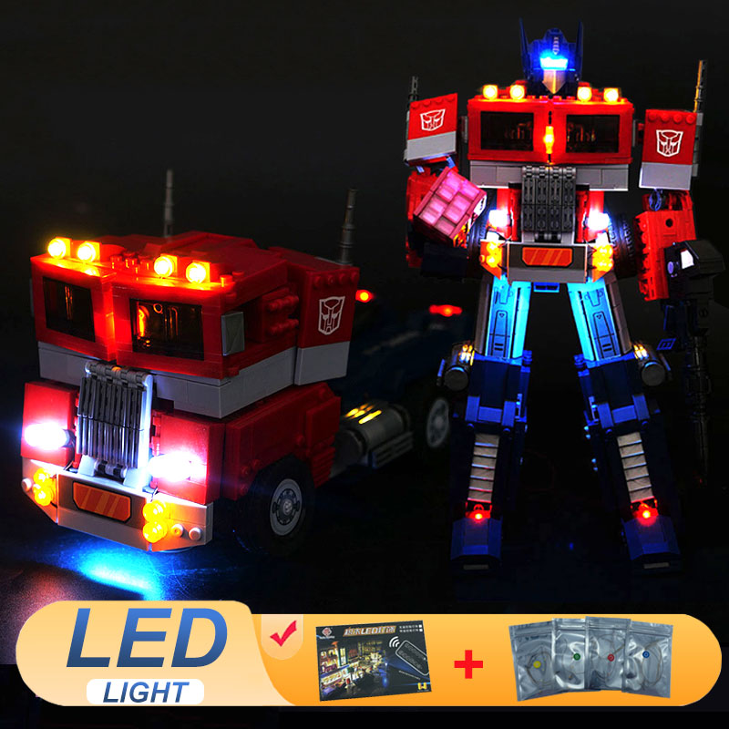 LED Light Kit For LEGO 10302 O - Model Kit Optimus Prime recension och pris