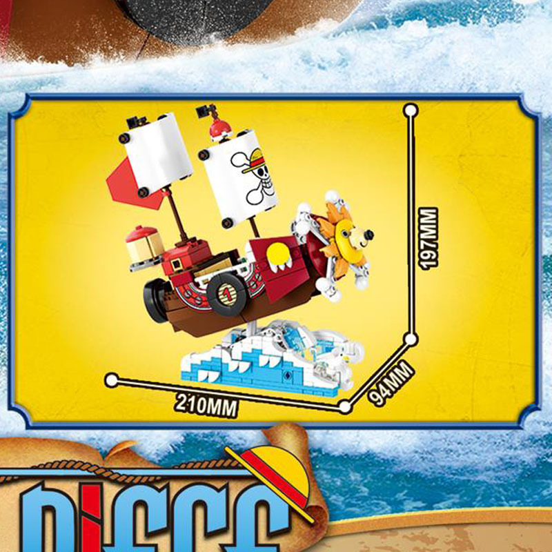 In Stock One Piece Pirate Ship - Model Kit Bandai recension och pris