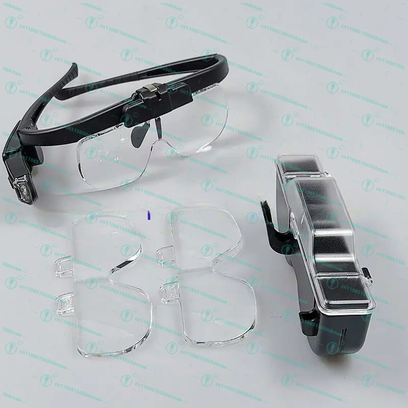 Headband magnifying glass with - Magnifier With Light recension och pris