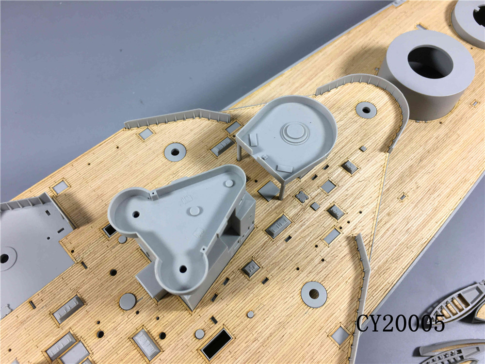1/200 Scale Wooden Deck for Tr - Model Kit Battleship recension och pris