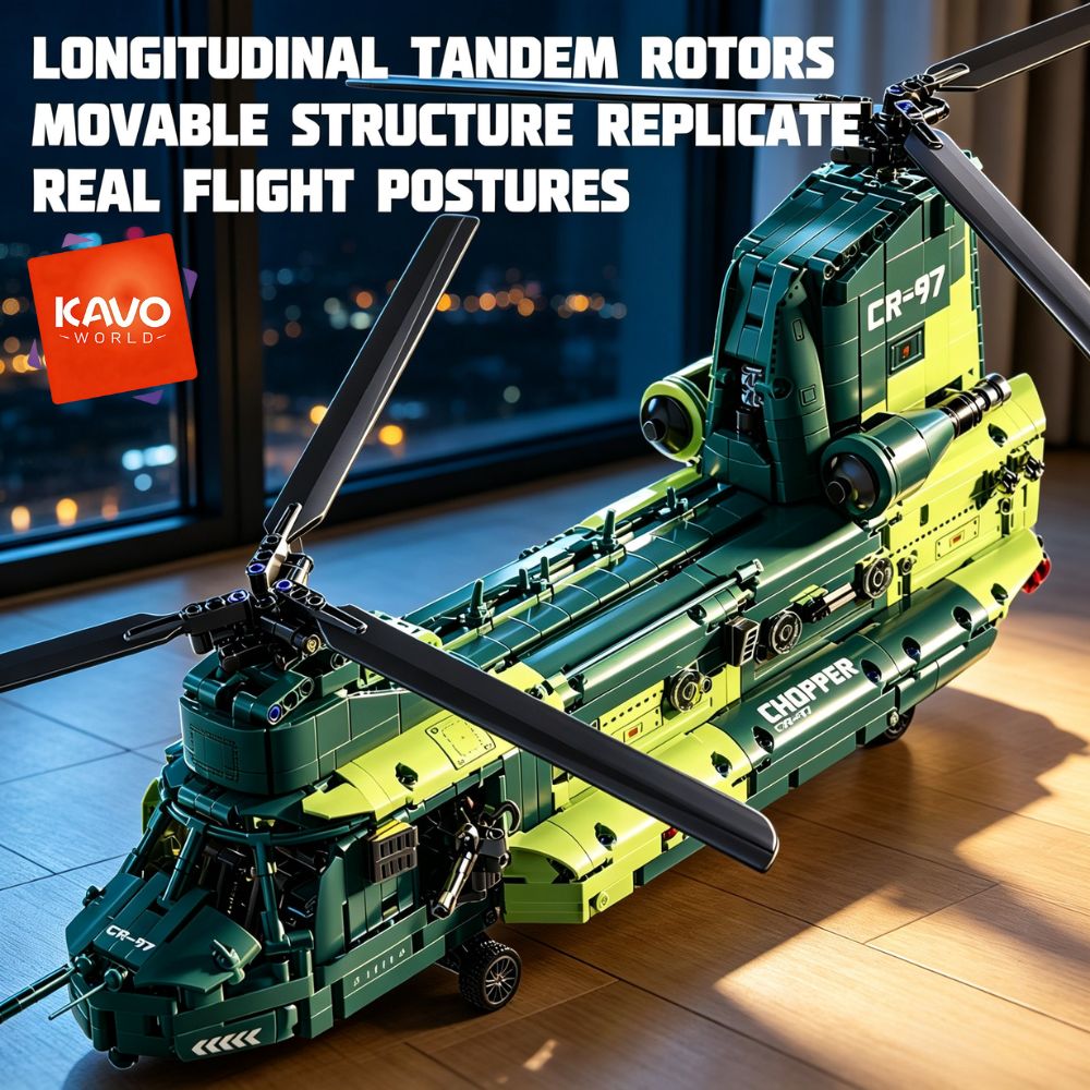 KAVOWORLD 1826pcs 32inch Heavy - Model Kit Levels recension och pris