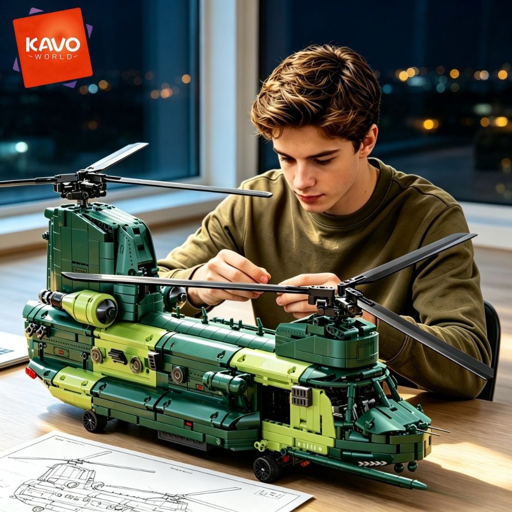 KAVOWORLD 1826pcs 32inch Heavy - Model Kit Levels recension och pris